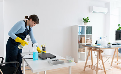 Deep cleaning of a home